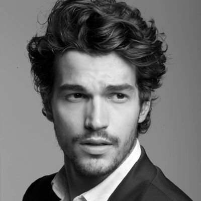 For edgar wavy hair