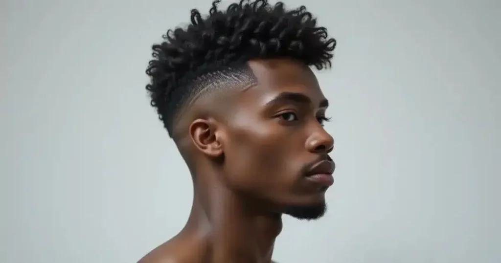 Afro Low Taper Fade