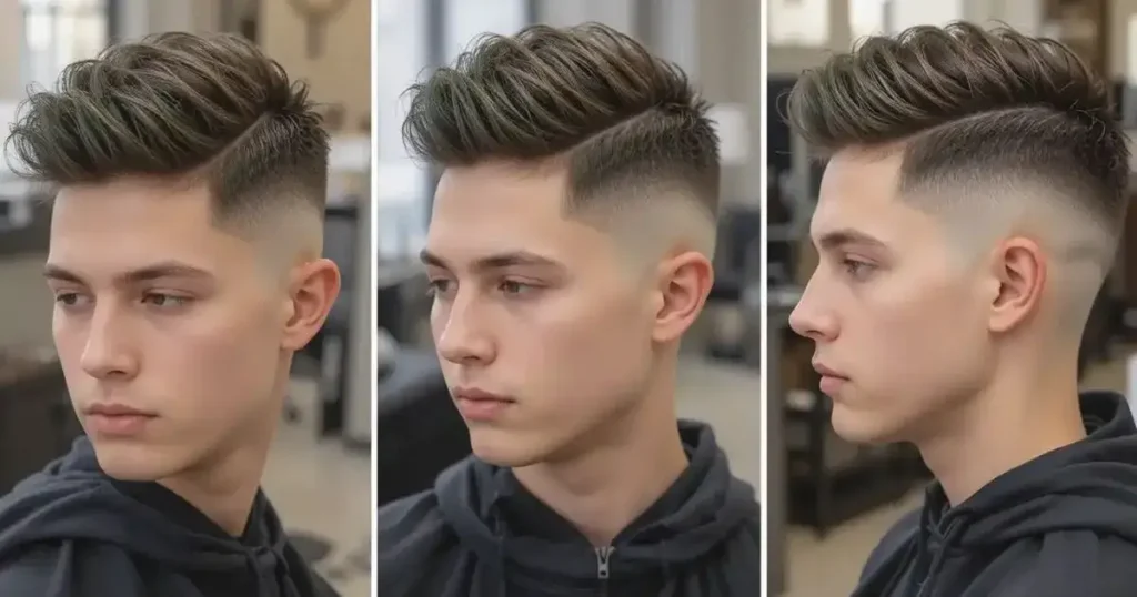 Broccoli Style with Low Taper Fade