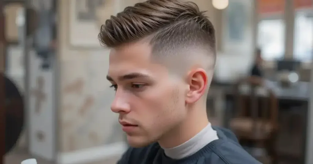Crew Cut with Low Taper