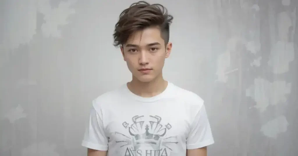 Low Drop Taper with Messy Hair