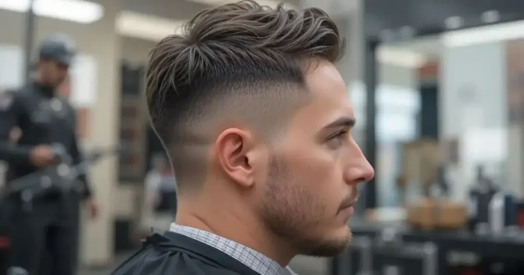 Low Taper Faded Undercut