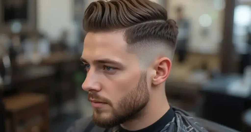 Low Temple Taper Fade