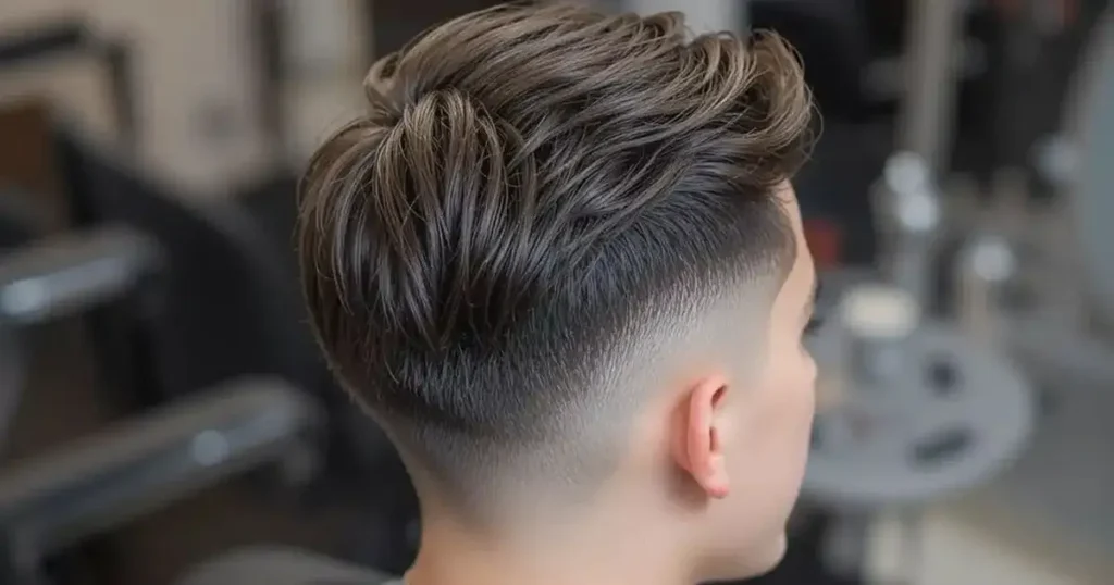 Textured French Crop with Low Taper Fade